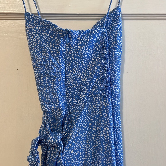 Zara Blue and White Dreamy Dress - Picture 6 of 7